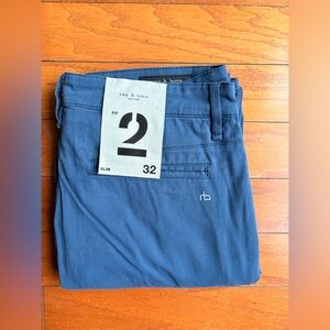 rag & bone Slim Fit Chinos in Blue